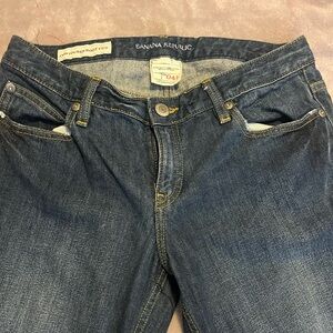 Banana Republic Contoured boot cut jean. 04L